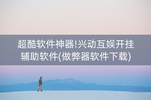 超酷软件神器!兴动互娱开挂辅助软件(做弊器软件下载)