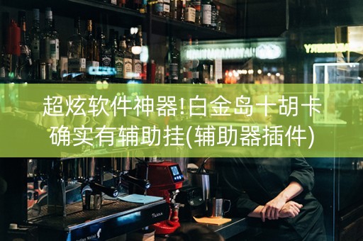 超炫软件神器!白金岛十胡卡确实有辅助挂(辅助器插件)
