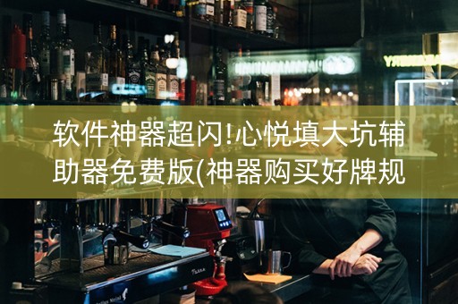 软件神器超闪!心悦填大坑辅助器免费版(神器购买好牌规律)