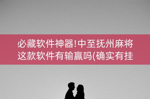 必藏软件神器!中至抚州麻将这款软件有输赢吗(确实有挂)
