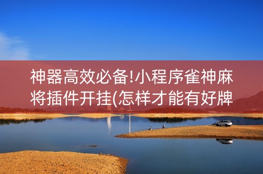 神器高效必备!小程序雀神麻将插件开挂(怎样才能有好牌)