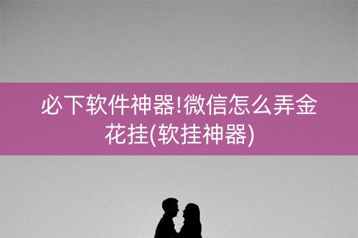 必下软件神器!微信怎么弄金花挂(软挂神器)