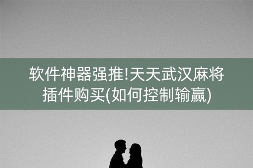 软件神器强推!天天武汉麻将插件购买(如何控制输赢)