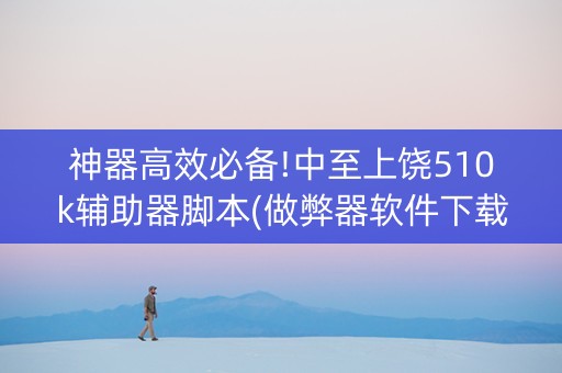 神器高效必备!中至上饶510k辅助器脚本(做弊器软件下载)
