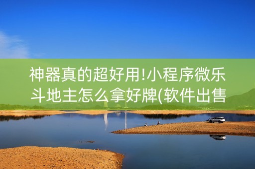 神器真的超好用!小程序微乐斗地主怎么拿好牌(软件出售)