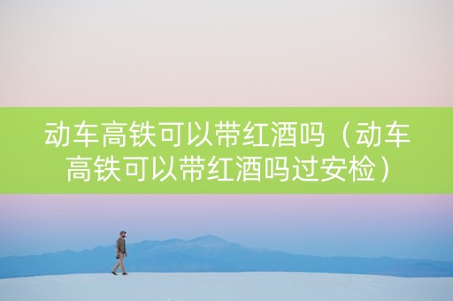 动车高铁可以带红酒吗（动车高铁可以带红酒吗过安检）