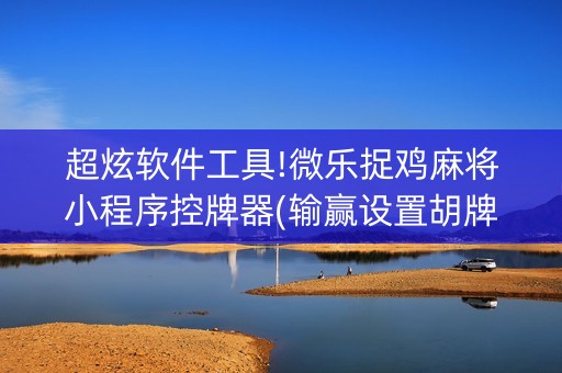 超炫软件工具!微乐捉鸡麻将小程序控牌器(输赢设置胡牌规律)