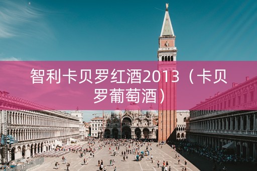 智利卡贝罗红酒2013(卡贝罗葡萄酒) 智利卡贝罗红酒2013(卡贝罗葡萄酒)