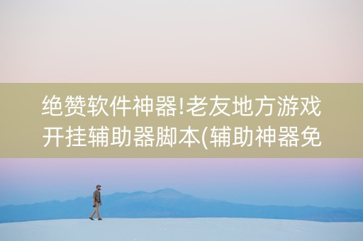 绝赞软件神器!老友地方游戏开挂辅助器脚本(辅助神器免费)
