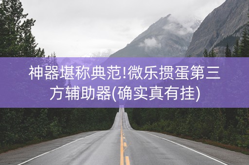 神器堪称典范!微乐掼蛋第三方辅助器(确实真有挂)