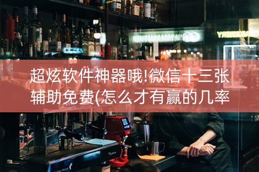 超炫软件神器哦!微信十三张辅助免费(怎么才有赢的几率)