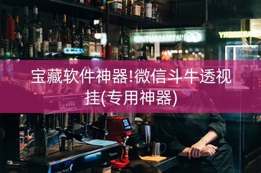 宝藏软件神器!微信斗牛透视挂(专用神器)