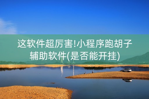 这软件超厉害!小程序跑胡子辅助软件(是否能开挂)