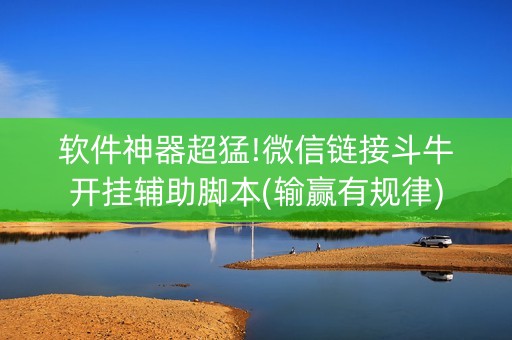 软件神器超猛!微信链接斗牛开挂辅助脚本(输赢有规律)