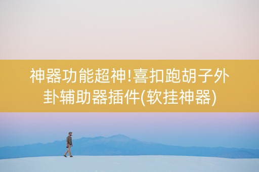 神器功能超神!喜扣跑胡子外卦辅助器插件(软挂神器)