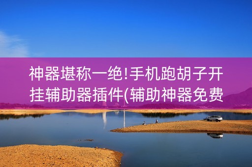 神器堪称一绝!手机跑胡子开挂辅助器插件(辅助神器免费)
