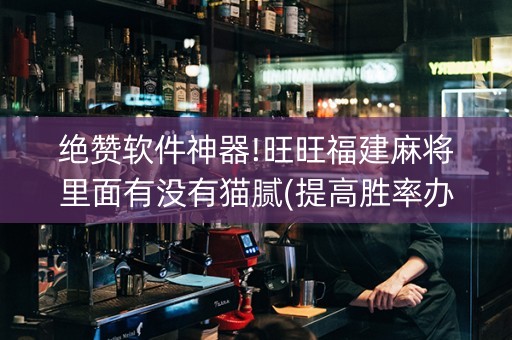 绝赞软件神器!旺旺福建麻将里面有没有猫腻(提高胜率办法)