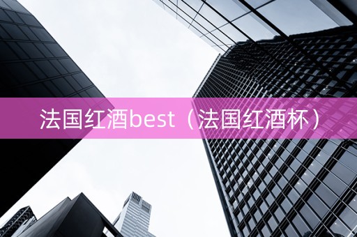 法国红酒best（法国红酒杯）