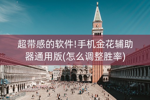 超带感的软件!手机金花辅助器通用版(怎么调整胜率)