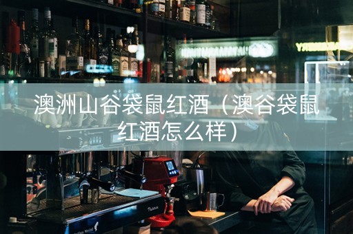 澳洲山谷袋鼠红酒（澳谷袋鼠红酒怎么样）