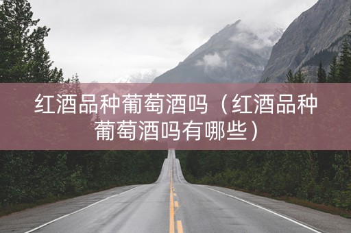 红酒品种葡萄酒吗（红酒品种葡萄酒吗有哪些）