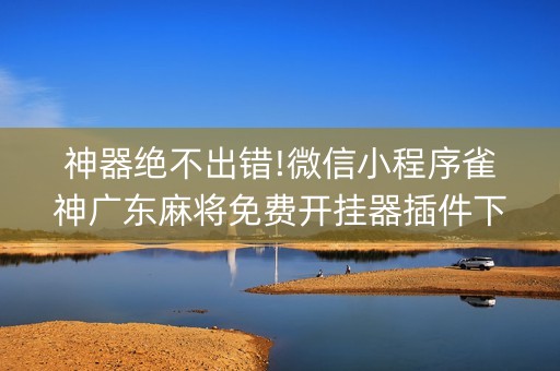 神器绝不出错!微信小程序雀神广东麻将免费开挂器插件下载(为什么总是输)