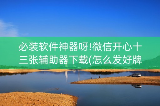 必装软件神器呀!微信开心十三张辅助器下载(怎么发好牌)