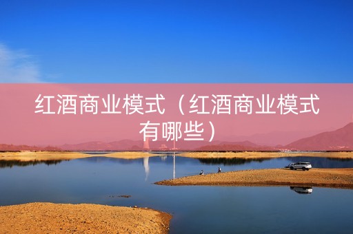 红酒商业模式（红酒商业模式有哪些）