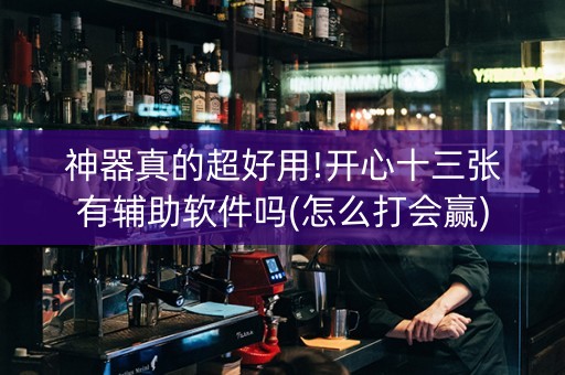 神器真的超好用!开心十三张有辅助软件吗(怎么打会赢)