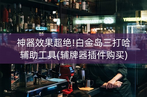 神器效果超绝!白金岛三打哈辅助工具(辅牌器插件购买)
