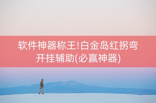 软件神器称王!白金岛红拐弯开挂辅助(必赢神器)