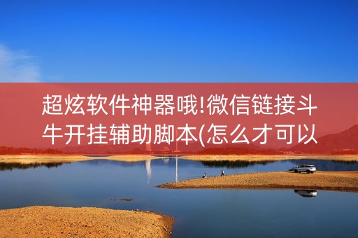 超炫软件神器哦!微信链接斗牛开挂辅助脚本(怎么才可以赢)