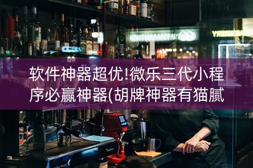 软件神器超优!微乐三代小程序必赢神器(胡牌神器有猫腻吗)
