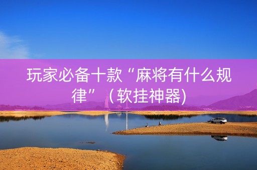 玩家必备十款“麻将有什么规律”（软挂神器)