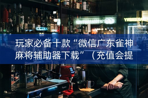 玩家必备十款“微信广东雀神麻将辅助器下载”（充值会提高胜率么)