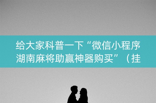 给大家科普一下“微信小程序湖南麻将助赢神器购买”（挂件神器)