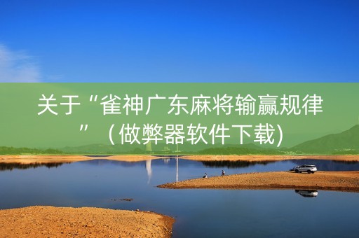 关于“雀神广东麻将输赢规律”（做弊器软件下载)