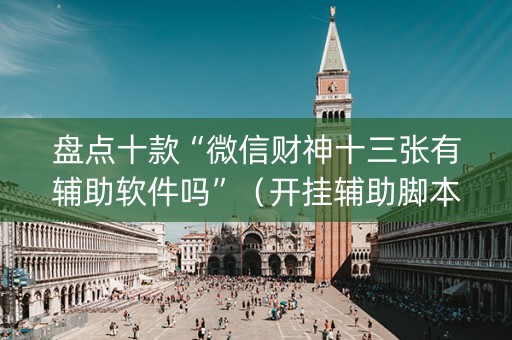 盘点十款“微信财神十三张有辅助软件吗”（开挂辅助脚本)