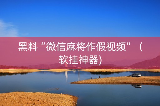 黑料“微信麻将作假视频”（软挂神器)