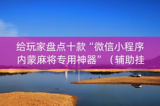 给玩家盘点十款“微信小程序内蒙麻将专用神器”（辅助挂发牌规律)