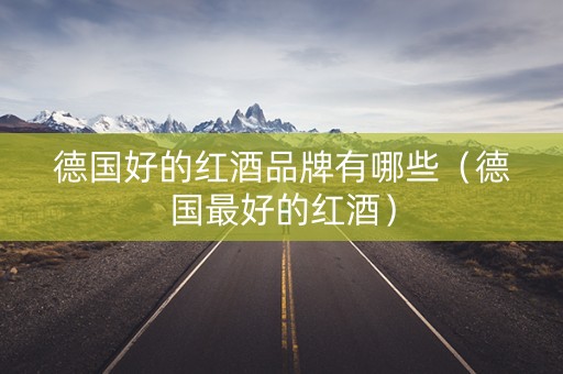 德国好的红酒品牌有哪些（德国最好的红酒）