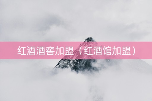 红酒酒窖加盟（红酒馆加盟）