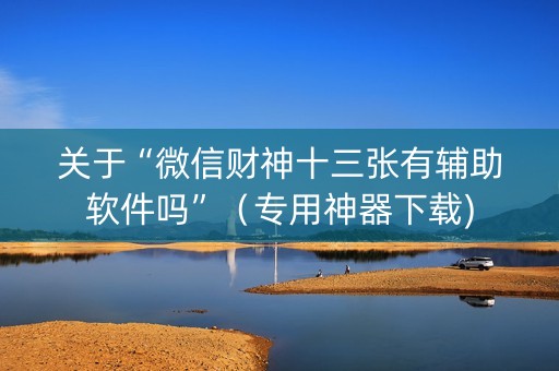 关于“微信财神十三张有辅助软件吗”（专用神器下载)