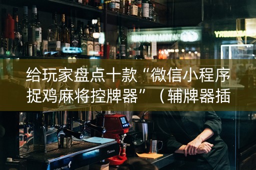 给玩家盘点十款“微信小程序捉鸡麻将控牌器”（辅牌器插件购买)