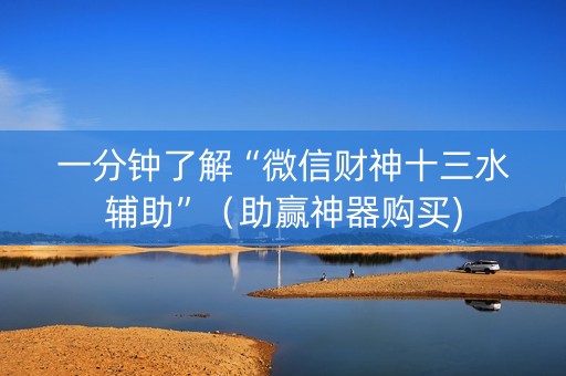一分钟了解“微信财神十三水辅助”（助赢神器购买)