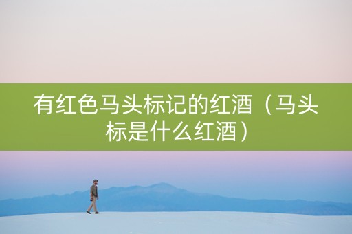 有红色马头标记的红酒（马头标是什么红酒）