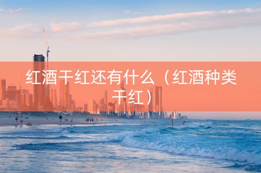 红酒干红还有什么（红酒种类干红）