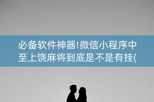 必备软件神器!微信小程序中至上饶麻将到底是不是有挂(怎么抓到好牌)