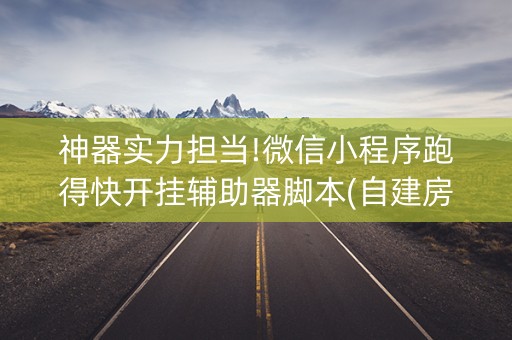 神器实力担当!微信小程序跑得快开挂辅助器脚本(自建房胜负规律)