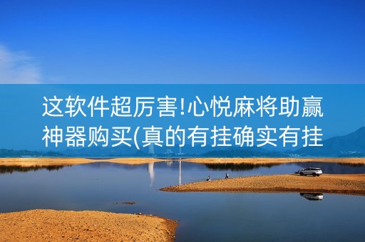 这软件超厉害!心悦麻将助赢神器购买(真的有挂确实有挂)